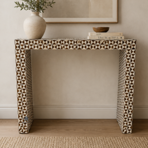 bone inlay console